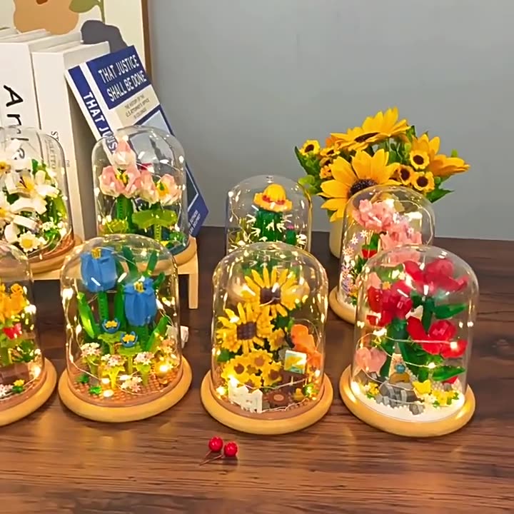 Flowers Bricks Kit