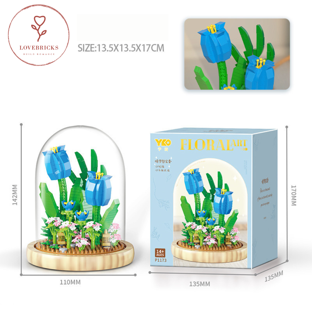 Tulip Flower kit Bricks