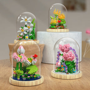 Carnation Flower kit Bricks